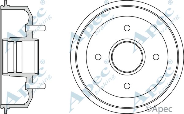 APEC BRAKING Jarrurumpu DRM9145